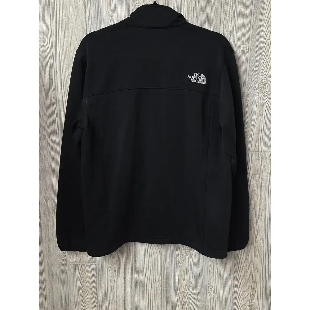 The North Face Mens Black Apex Softshell Jacket Size Medium